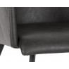 Griffin Dining Armchair - Town Grey / Roman Grey - Seat Close-up