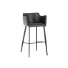 Griffin Barstool - Town Grey / Roman Grey - Angled View