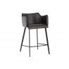 Griffin Counter Stool - Town Grey / Roman Grey - Angled View