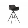Owen Swivel Barstool - Town Grey - Angled View - Owen Swivel Barstool - Town Grey - Angled View