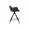 Owen Swivel Counter Stool - Town Grey - Side Angle - Owen Swivel Counter Stool - Town Grey - Side Angle