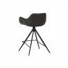 Owen Swivel Counter Stool - Town Grey - Back Angle - Owen Swivel Counter Stool - Town Grey - Back Angle