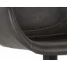 Owen Swivel Counter Stool - Town Grey - Seat Close-up - Owen Swivel Counter Stool - Town Grey - Seat Close-up