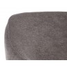 Bowman Counter Stool - Sparrow Grey - Seat Back Close-Up