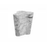 Sunpan Ava End Table - Small - Marble Look - Angled - Sunpan Ava End Table - Small - Marble Look - Angled