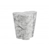 Sunpan Ava End Table - Large - Marble Look - Front