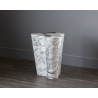 Sunpan Ava End Table in Marble Look - Large - Lifestyle