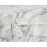 Sunpan Ava End Table in Marble Look - Large - Close-up detail
