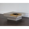  Sunpan Quill Coffee Table - Square - Lifestyle