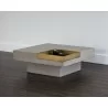  Sunpan Quill Coffee Table - Square - Lifestyle -  Sunpan Quill Coffee Table - Square - Lifestyle