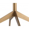 Sunpan Richart Bistro Table - 31.5" - Leg Close-Up