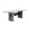 Sunpan Kestor Dining Table - 86.75" - Angled View