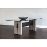 Sunpan Kestor Dining Table - 86.75" - Lifestyle