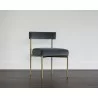Seneca Dining Chair - Antique Brass - Velvet Slate - Lifestyle - Seneca Dining Chair - Antique Brass - Velvet Slate - Lifestyle