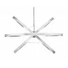 Sunpan Cosmos Pendant Light - Stainless Steel - White BG - Sunpan Cosmos Pendant Light - Stainless Steel - White BG