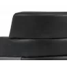 Sunpan Bloor Lounge Chair - Coal Black - Back Seat Close-up - Sunpan Bloor Lounge Chair - Coal Black - Back Seat Close-up