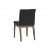 Sunpan Branson Dining Chair in Dark Grey - Back Angled - Sunpan Branson Dining Chair in Dark Grey - Back Angled