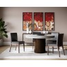 Sunpan Branson Dining Chair in Dark Grey - Lifestyle