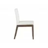 Sunpan Branson Dining Chair in White - Side - Sunpan Branson Dining Chair in White - Side