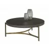 Sunpan Maddox Coffee Table - Angled with Decor - Sunpan Maddox Coffee Table - Angled with Decor