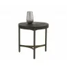 Sunpan Maddox End Table - Angled with Decor - Sunpan Maddox End Table - Angled with Decor
