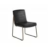 Anton Dining Chair - Vintage Black - Angled View - Anton Dining Chair - Vintage Black - Angled View