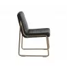 Anton Dining Chair - Vintage Black - Side Angle - Anton Dining Chair - Vintage Black - Side Angle