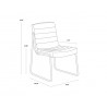 Sunpan Anton Dining Chair - Vintage Black
