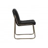 Sunpan Anton Dining Chair - Vintage Black Side