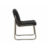 Sunpan Anton Dining Chair - Vintage Black Side - Sunpan Anton Dining Chair - Vintage Black Side