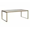 Evert Coffee Table - High - White - Angled - Evert Coffee Table - High - White - Angled