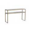 Sunpan Evert Console Table - Angled Without Decor