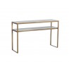 Sunpan Evert Console Table - Front Side Angle