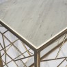 Sunpan Vero Console Table - Edge Close-up