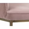 Cornella Lounge Chair - Blush Pink - Leg Close-Up - Cornella Lounge Chair - Blush Pink - Leg Close-Up