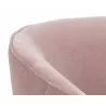 Cornella Lounge Chair - Blush Pink - Seat Back - Cornella Lounge Chair - Blush Pink - Seat Back