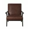 Peyton Lounge Chair - Cantina Saddle - Front View - Peyton Lounge Chair - Cantina Saddle - Front View
