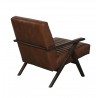 Peyton Lounge Chair - Cantina Saddle - Back Angle