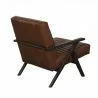 Peyton Lounge Chair - Cantina Saddle - Back Angle - Peyton Lounge Chair - Cantina Saddle - Back Angle