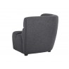Cornell Modular - Corner Chair - Polo Club Kohl Grey - Back Angle