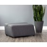 Cornell Modular - Ottoman - Polo Club Kohl Grey - Lifestyle