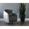 Sunpan Bronte Lounge Chair in Piccolo Dove / Overcast Grey - Lifestyle 2 - Sunpan Bronte Lounge Chair in Piccolo Dove / Overcast Grey - Lifestyle 2