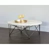 Sunpan Skyy Coffee Table - Round - Lifestyle - Sunpan Skyy Coffee Table - Round - Lifestyle