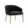Cornella Lounge Chair - Shadow Grey - Angled View - Cornella Lounge Chair - Shadow Grey - Angled View