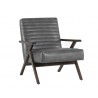 Peyton Lounge Chair - Cantina Magnetite - Angled View