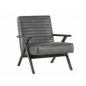 Peyton Lounge Chair - Cantina Magnetite - Angled View - Peyton Lounge Chair - Cantina Magnetite - Angled View