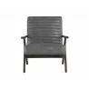 Peyton Lounge Chair - Cantina Magnetite - Front View - Peyton Lounge Chair - Cantina Magnetite - Front View