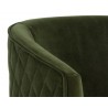 Cornella Dining Armchair - Forest Green - Seat Back