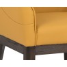 Dorian Dining Armchair - Marigold - Seat Close-up