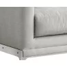 Sunpan Chandler Sofa - Piccolo Dove - Leg Close-Up - Sunpan Chandler Sofa - Piccolo Dove - Leg Close-Up